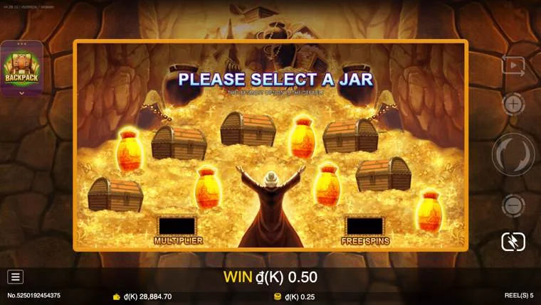 Ảnh bảng biểu tượng & tính năng game Open Sesame (slot JDB) chơi tại LC79